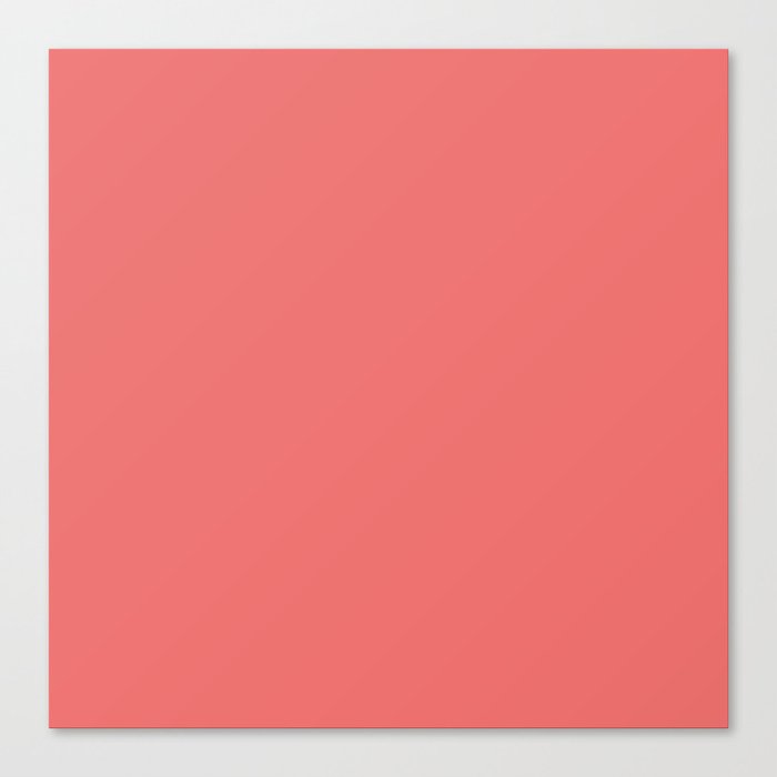 Light Carmine Pink Canvas Print