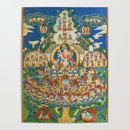 Guru Rinpoche Thangka Padmasambhava Poster