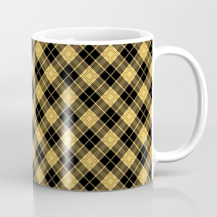 tweedy_black on yellow Coffee Mug