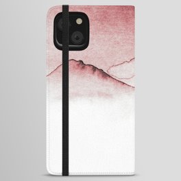 Red Mountains iPhone Wallet Case