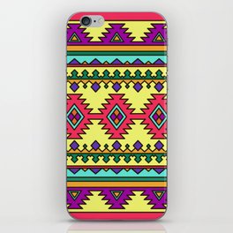 Aztec pattern iPhone Skin