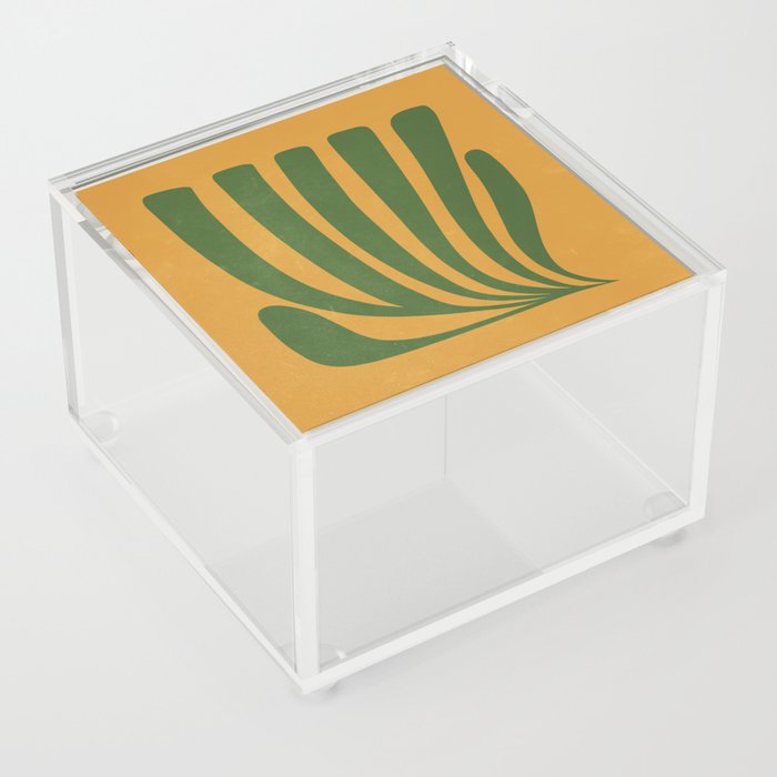 Golden Sunset: Paper Cutouts Matisse Edition  Acrylic Box