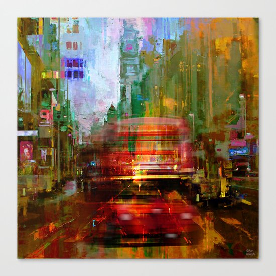 A British city Canvas Print