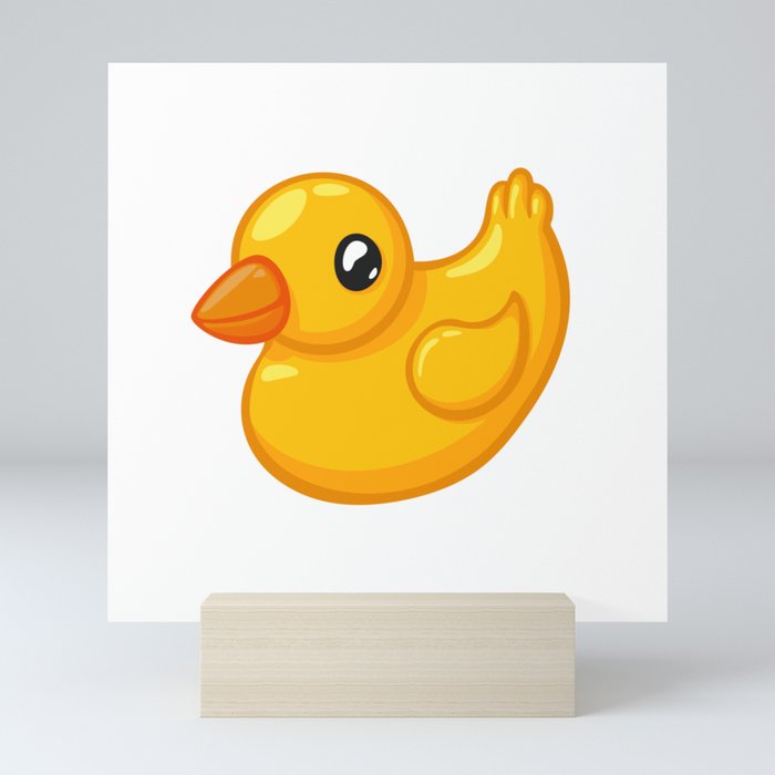 Rubber duck toy Mini Art Print