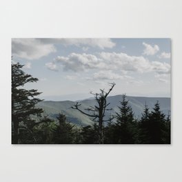 clouds over the lake	 Canvas Print