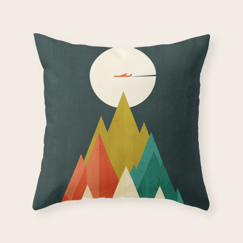 travel throw pillows