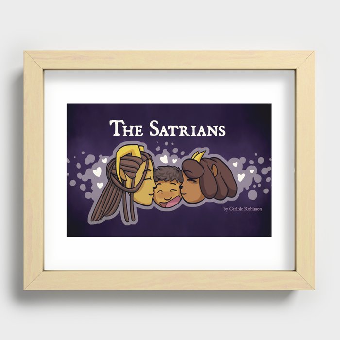 The Satrians Recessed Framed Print