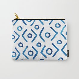 Circles and Arrows Carry-All Pouch