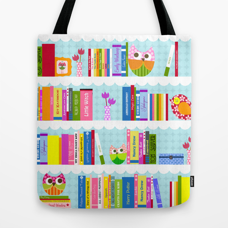 kids library bag