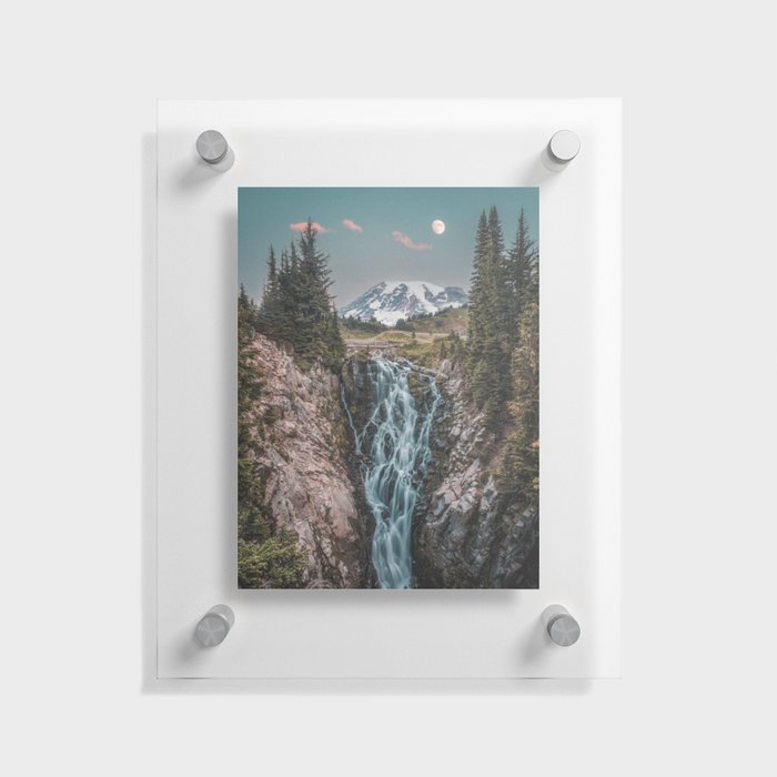 North Cascade Floating Acrylic Print