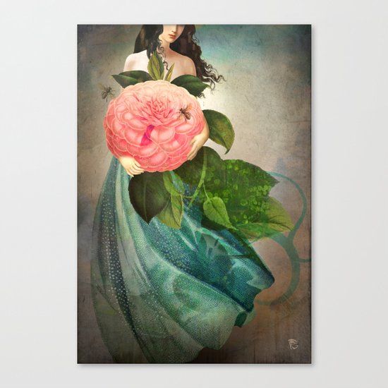 The Favorite Flower Canvas Print