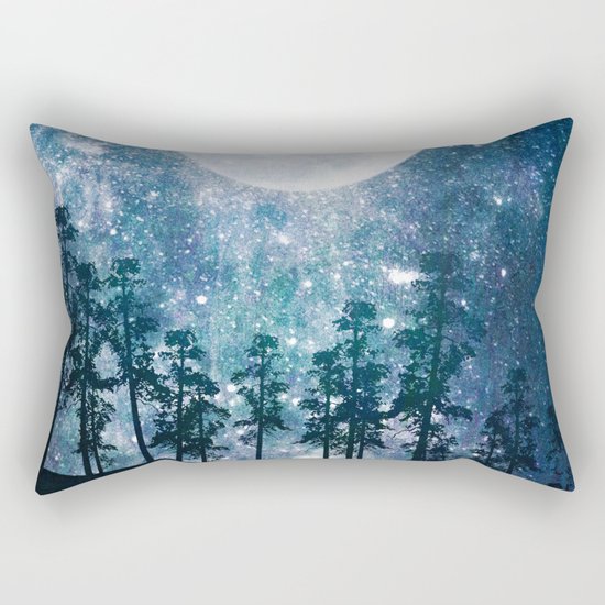 A Forest of Stars Rectangular Pillow