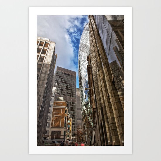 London street Art Print