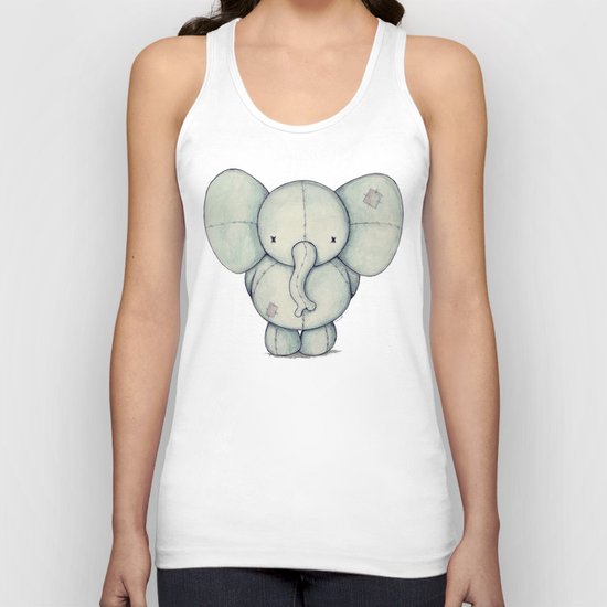 Cute Elephant Unisex Tank Top