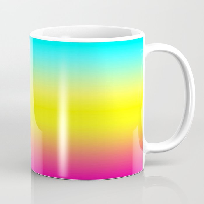 Ombre Magical Rainbow Unicorn Colors Coffee Mug By Peladesign Society6 Ombre Magical Rainbow Unicorn Colors Coffee Mug
