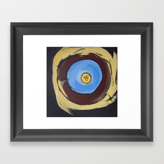 Kara's Mandala Framed Art Print