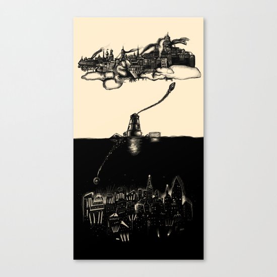 A Tale of ∞ Cities Canvas Print