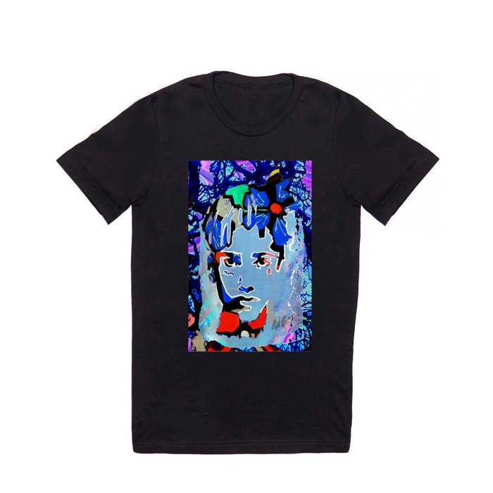 Face Rap Hip Hop Flower by LowEndgraphics T Shirt