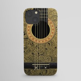 Black Gold iPhone Case