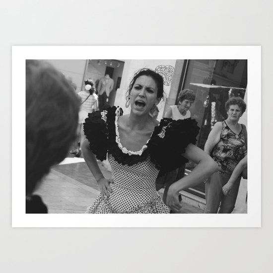 Sing your soul out, girl! Art Print