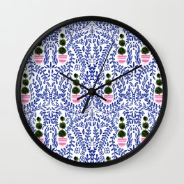 Southern Living - Chinoiserie Pattern Wall Clock