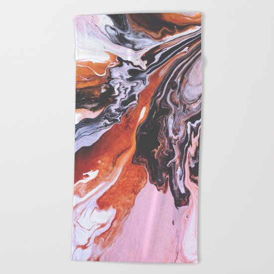 soul mate Beach Towel