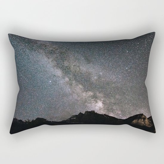 Night in Switzerland Rectangular Pillow