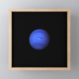 Nasa Picture 11: Neptune Framed Mini Art Print