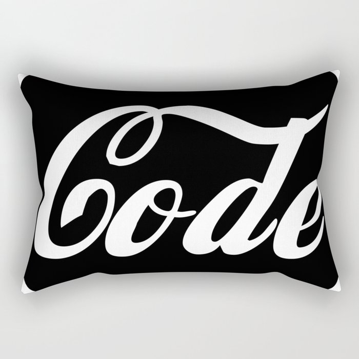 Coca Code Rectangular Pillow