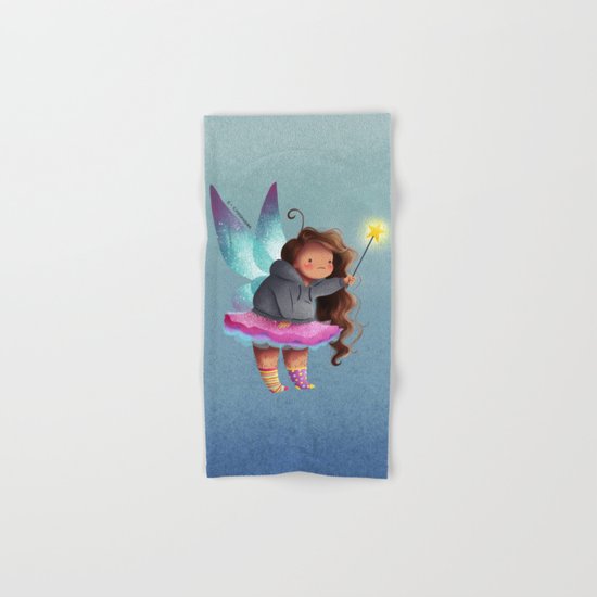 the lazy fairy godmother Hand & Bath Towel