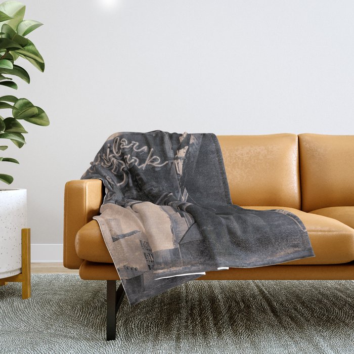 Trailer Park Lounge Throw Blanket