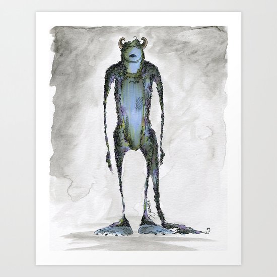 Monsters 2 Art Print