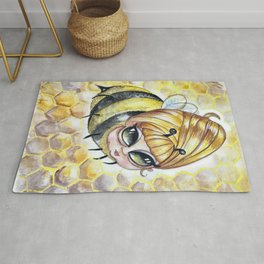 Beehive by Shelley Overton Area & Throw Rug
