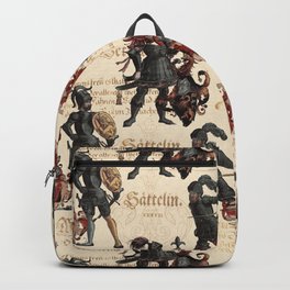 Medieval Knights in Shining Armor Backpack