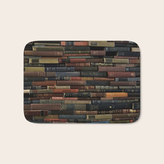 Books on Books Bath Mat