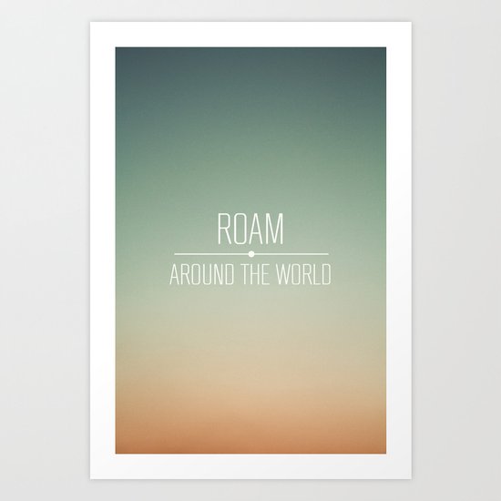Around The World Art Print
