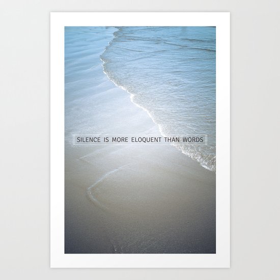 Eloquence Art Print