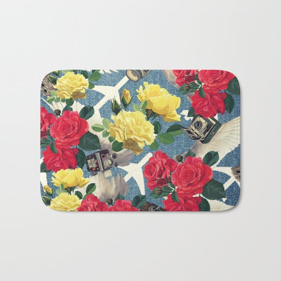 flowers Bath Mat