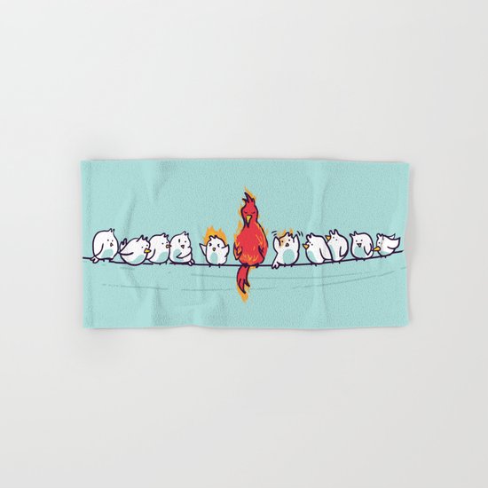 That new guy turns out to be a disaster Hand & Bath Towel