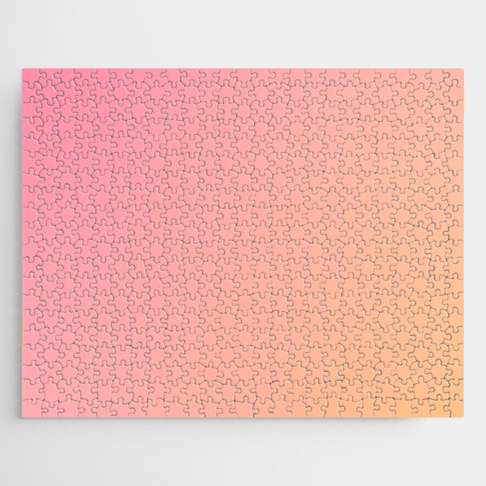 36 Pink Gradient Background Colour Palette 220721 Aura Ombre Valourine Digital Minimalist Art Jigsaw Puzzle
