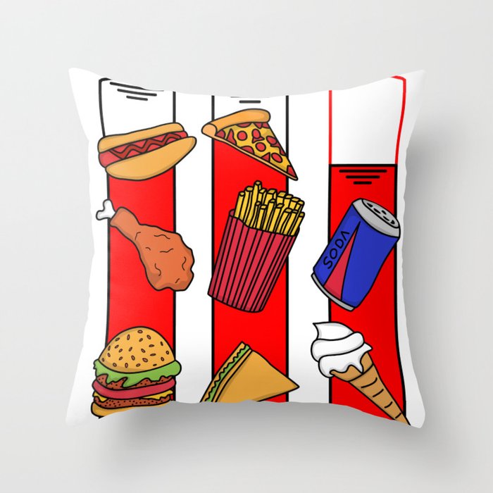 Recharge your Gut!! Throw Pillow