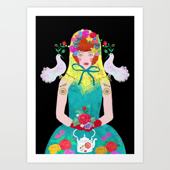 young baboushka Art Print