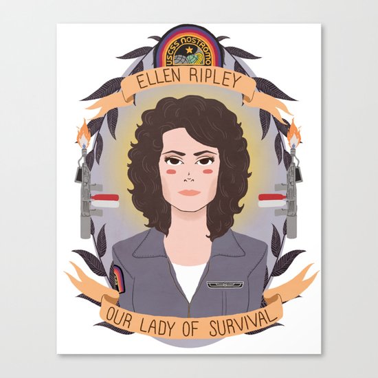 Ellen Ripley Canvas Print