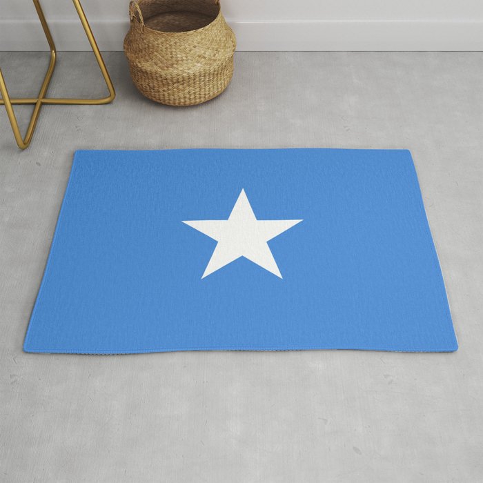Somalian flag - flag of Somalia Rug
