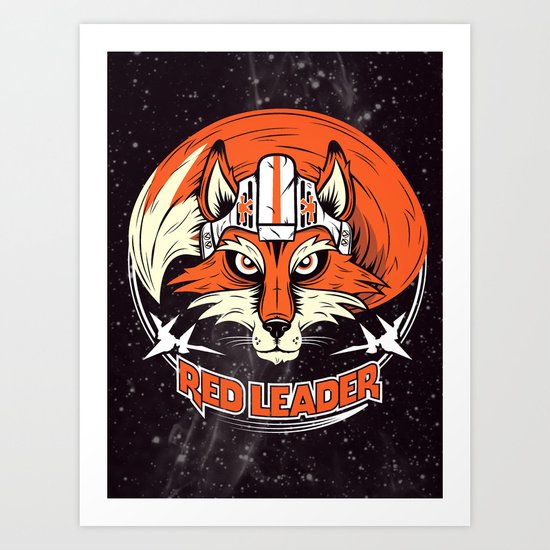Red Leader Art Print