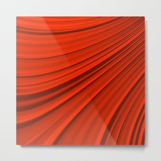 Renaissance Red Metal Print