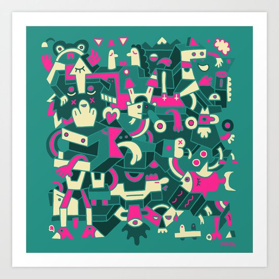 Two Fifty One Art Print