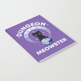 Dungeon Meowster Dice Notebook