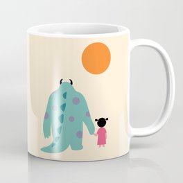 “Monsters, Inc. - Boo & Sulley” by Andy Westface Coffee Mug