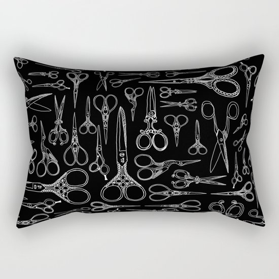 Scissors Rectangular Pillow
